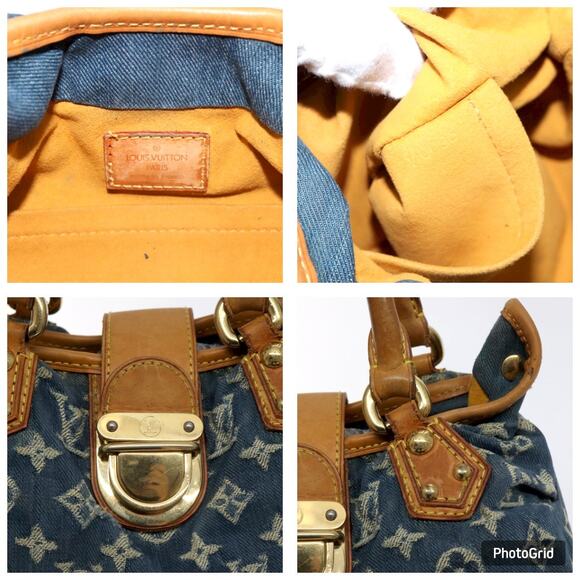 Louis Vuitton Monogram Denim Pleaty Mini - Picture 10 of 14